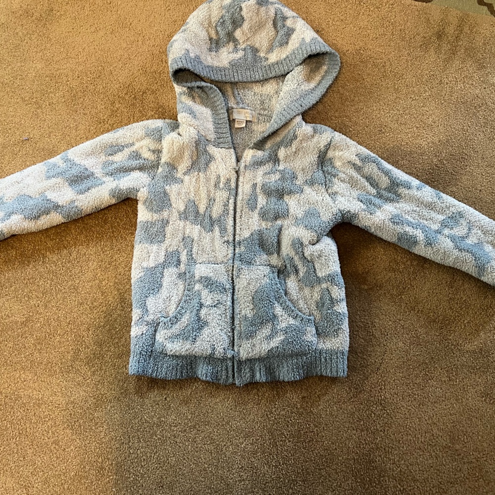 Barefoot dreams toddler boys zip up